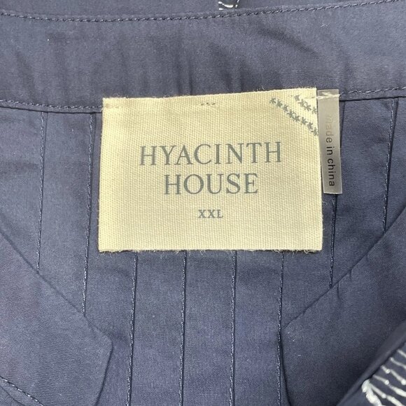 NEW HYACINTH HOUSE Women's Weston Mini Dress Navy Size XXL - Picture 5 of 7